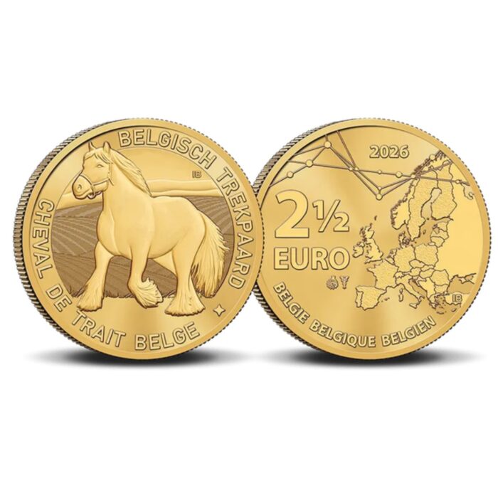 2.50 Euro Belgia 2026 - Veohobune - Pilt 3
