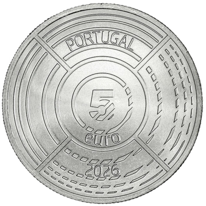 5 euro Portogallo 2026 – Faro di Albarnaz - immagine 2