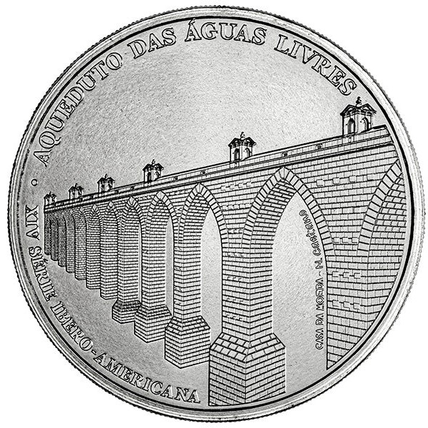 Aqueduto_CU_b 7,5 euro Portogallo 2026 - Acquedotto Aguas-Livres - immagine 1