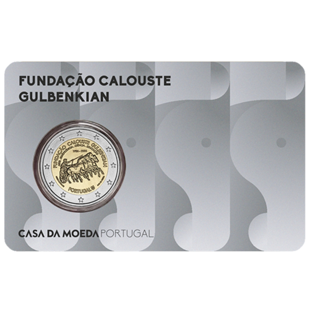 puerto de autobuses 2 euros Portugal 2026 - 70º aniversario de la Fundación Calouste Gulbenkian BU - Imagen 1