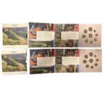 Pair of bank sets of euro coins Luxembourg 2026 + two 2 euro coins