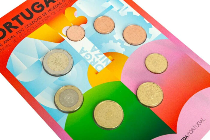 Set di monete in euro del Portogallo 2026 FDC - immagine 4