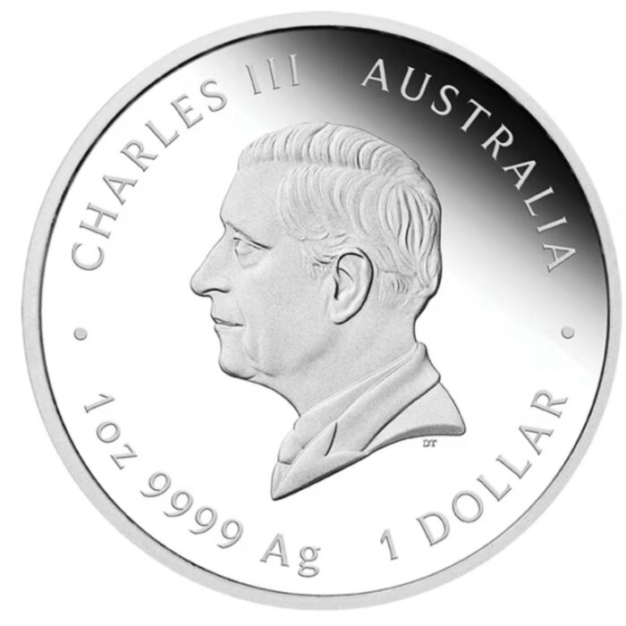 Värvitud Hõbemünt $1 Austraalia 2027 - Kitseaasta 1oz Proof - Pilt 2