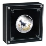 Värvitud Hõbemünt $1 Austraalia 2027 - Kitseaasta 1oz Proof - Pilt 3