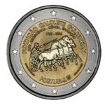 2 euroa Portugali 2026 - Calouste Gulbenkian -säätiön 70 vuotta Reverse Proof - Image 2